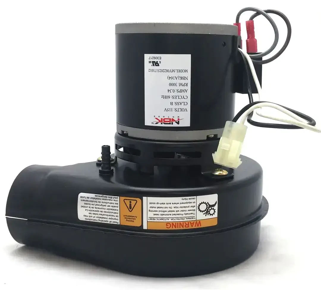 NBK-12165 BLOWER MOTOR, DRAFT INDUCER 115V A164