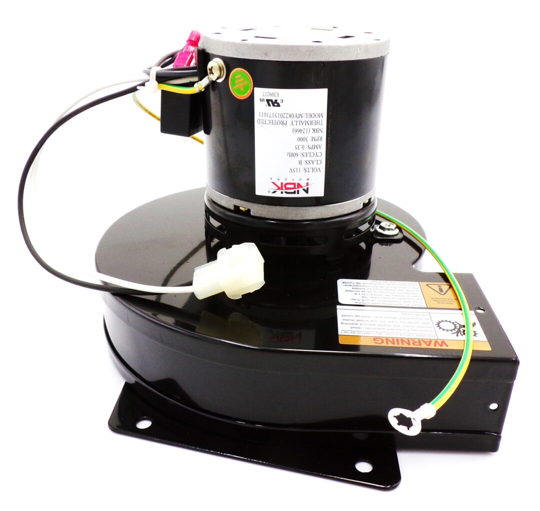 NBK-12466 BLOWER MOTOR, DRAFT INDUCER 115V 60HZ A143