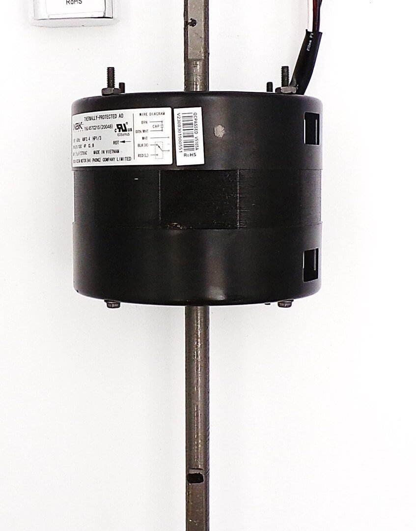 NBK-20048 CONDENSOR MOTOR D1092 5.0 INCH, 1/3 HP, 115V, 1675 RPM