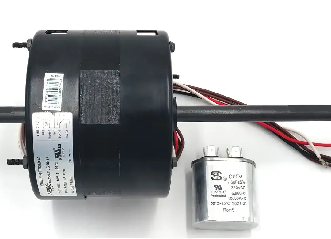 NBK-20048 CONDENSOR MOTOR D1092 5.0 INCH, 1/3 HP, 115V, 1675 RPM