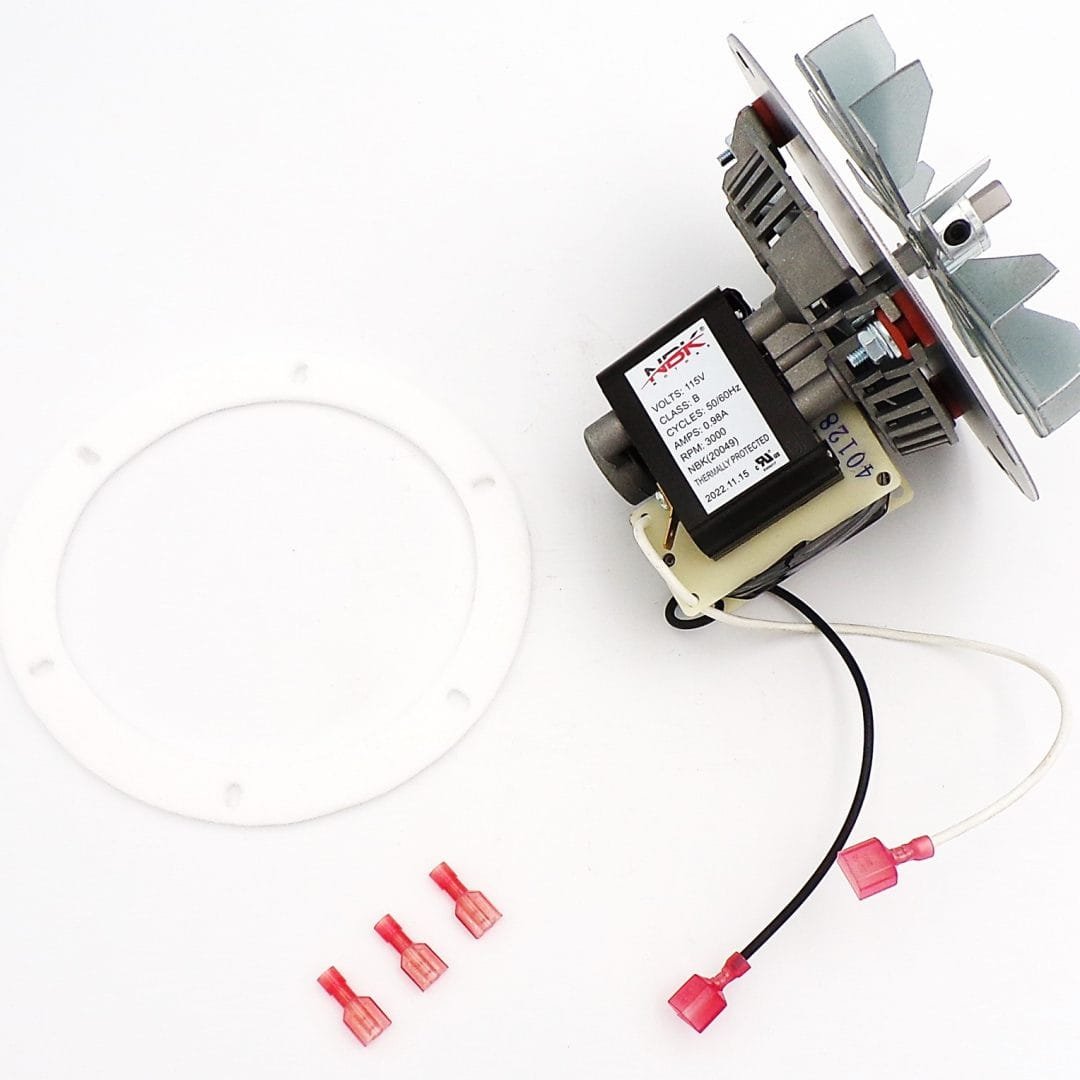 NBK-20049 STOVE MOTOR INSERT 115V, 50/60HZ, 3000 RPM, 0.98A