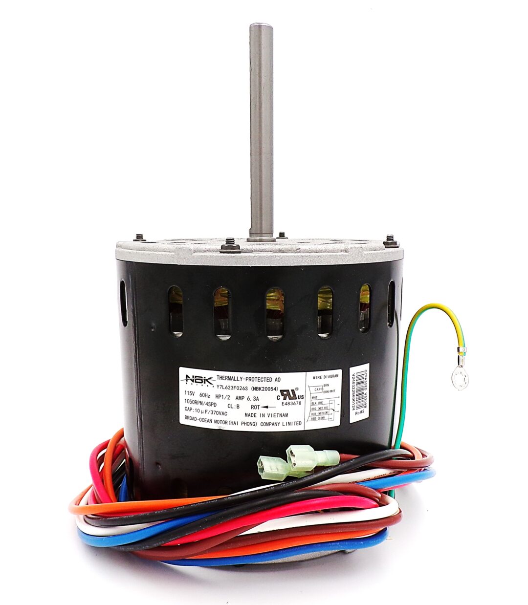 NBK-20054 BLOWER MOTOR 1/2 HP