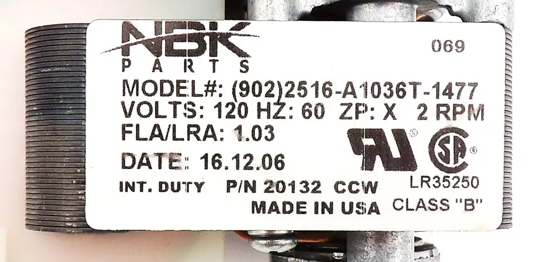 NBK-20132 AUGER MOTOR - Image 3