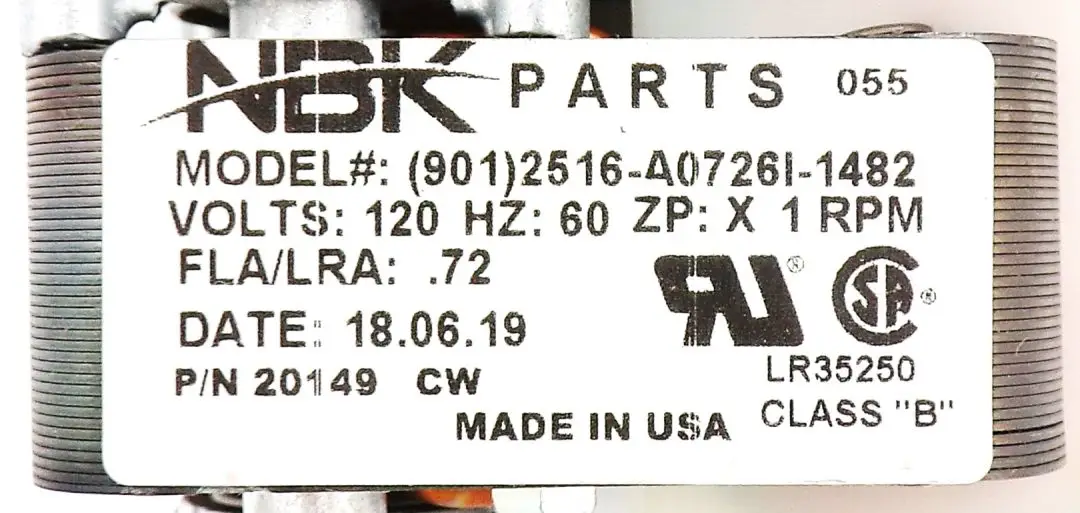NBK-20149 AUGER MOTOR - Image 2