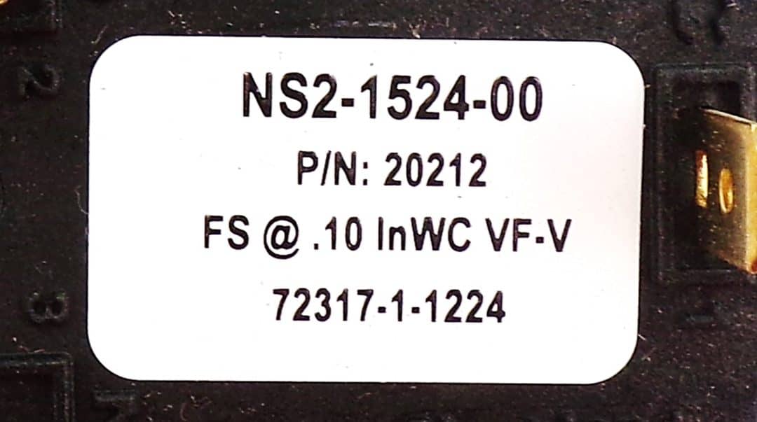 NBK-20212 VACUUM SWITCH - Image 3