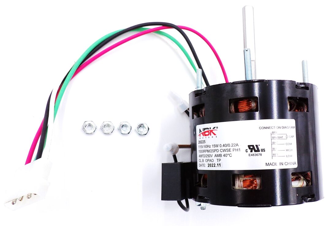 NBK-20225 DRIVE MOTOR D1100 115V 2-Speed 1550/900 RPM 1/50 HP