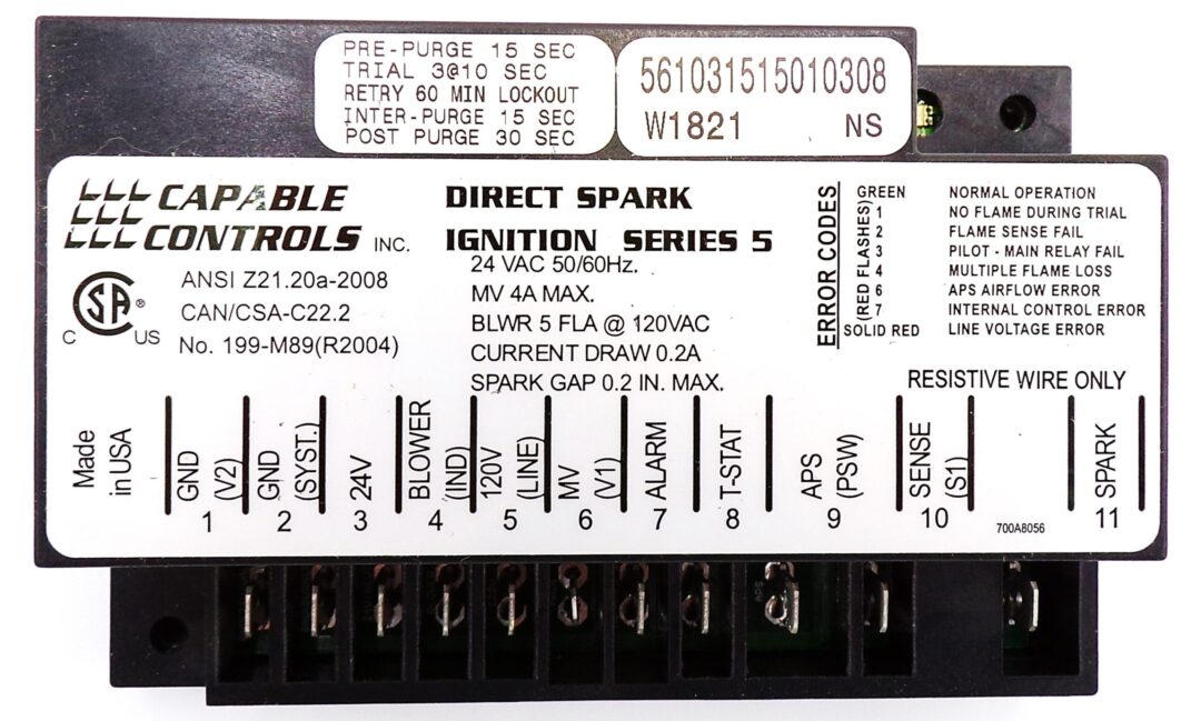 NBK-20262 IGNITION CONTROL - HEATCO