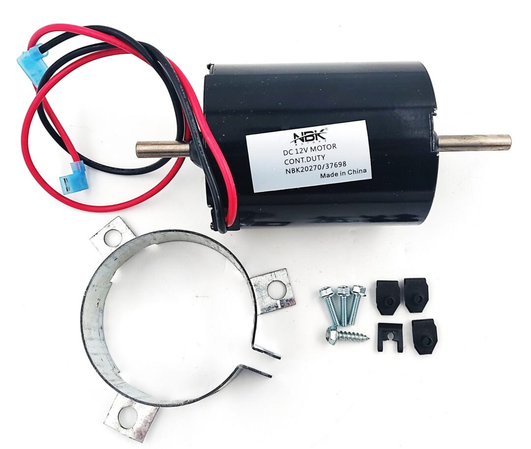 NBK-20341K MOTOR. 12VDC, 2250 RPM KIT-BOXED W/BRACKET 37357