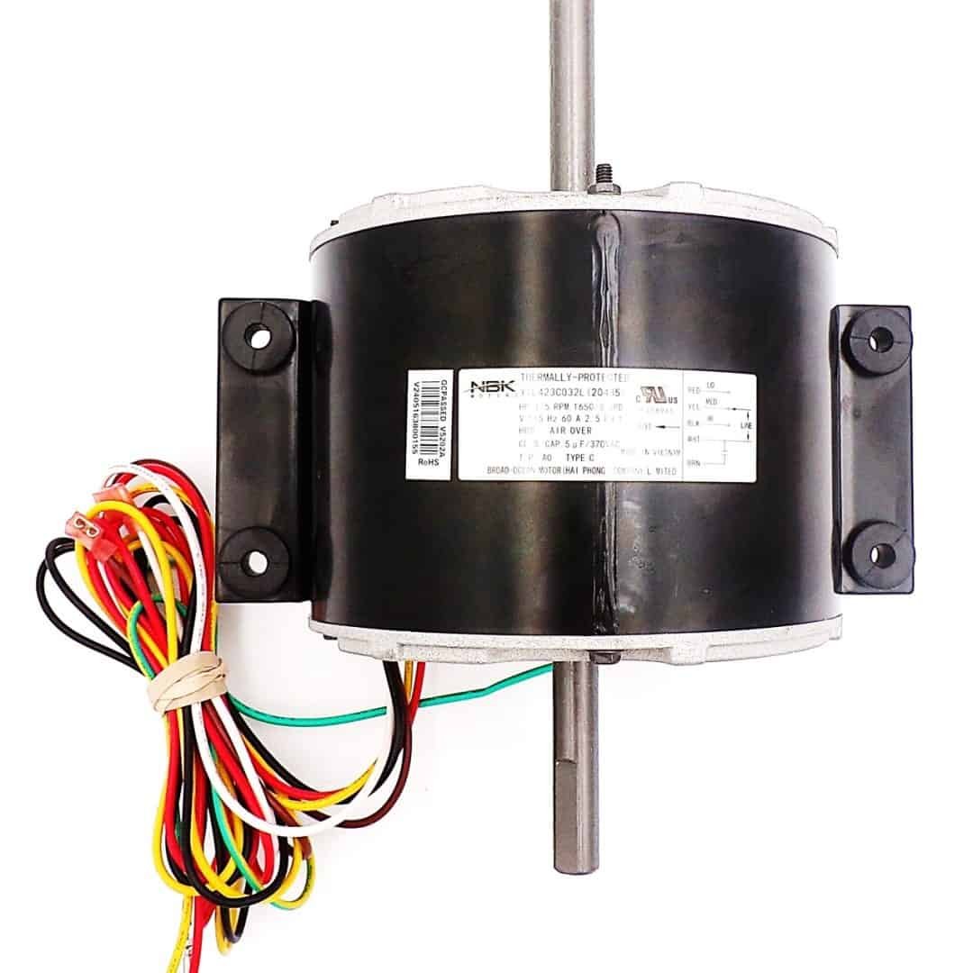 NBK-20435 FAN MOTOR 1/5 HP 115V,60HZ,3.3A,1585RPM,3SP
