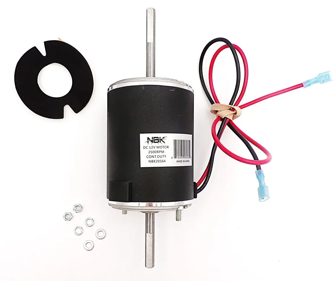 NBK-20564 - MOTOR DC 12V W/GASKET 55W, 2910 RPM