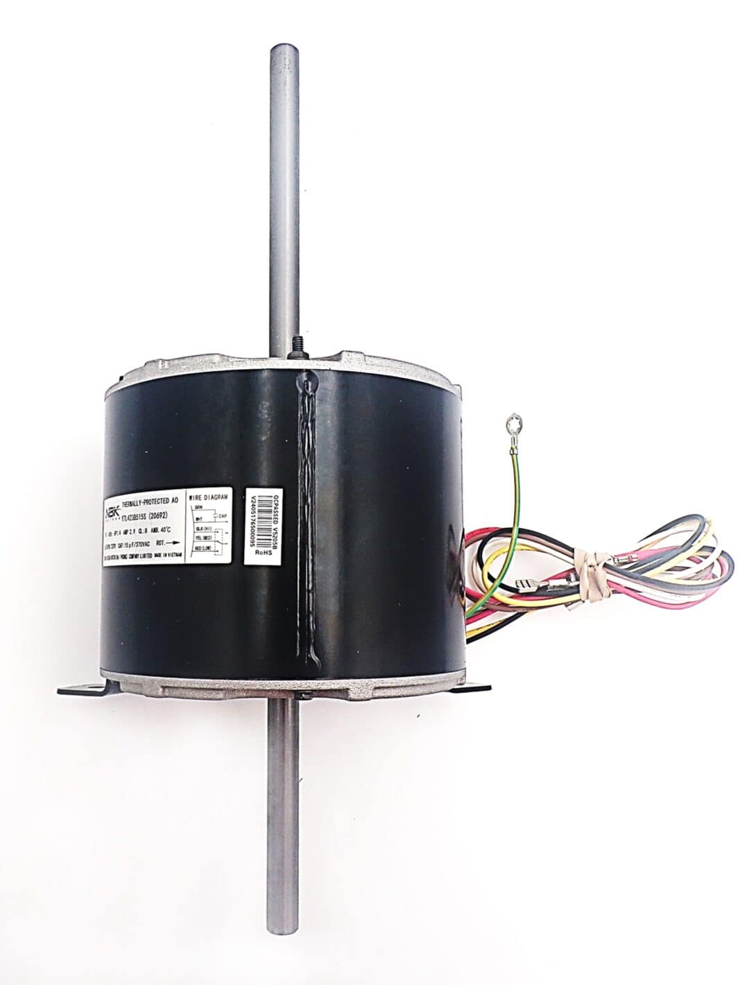NBK-20692 FAN MOTOR 1/4 HP, 115V