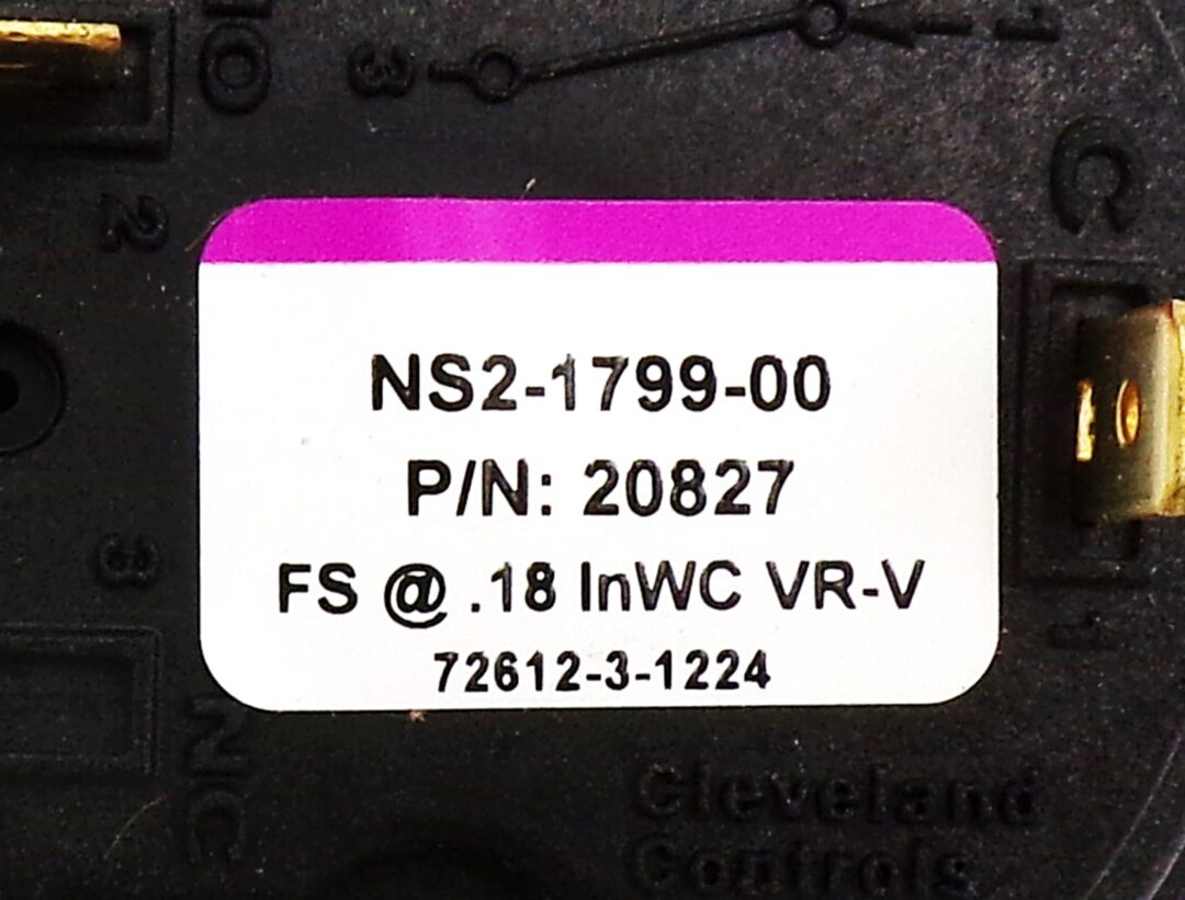NBK-20827 PRESSURE SWITCH - Image 2