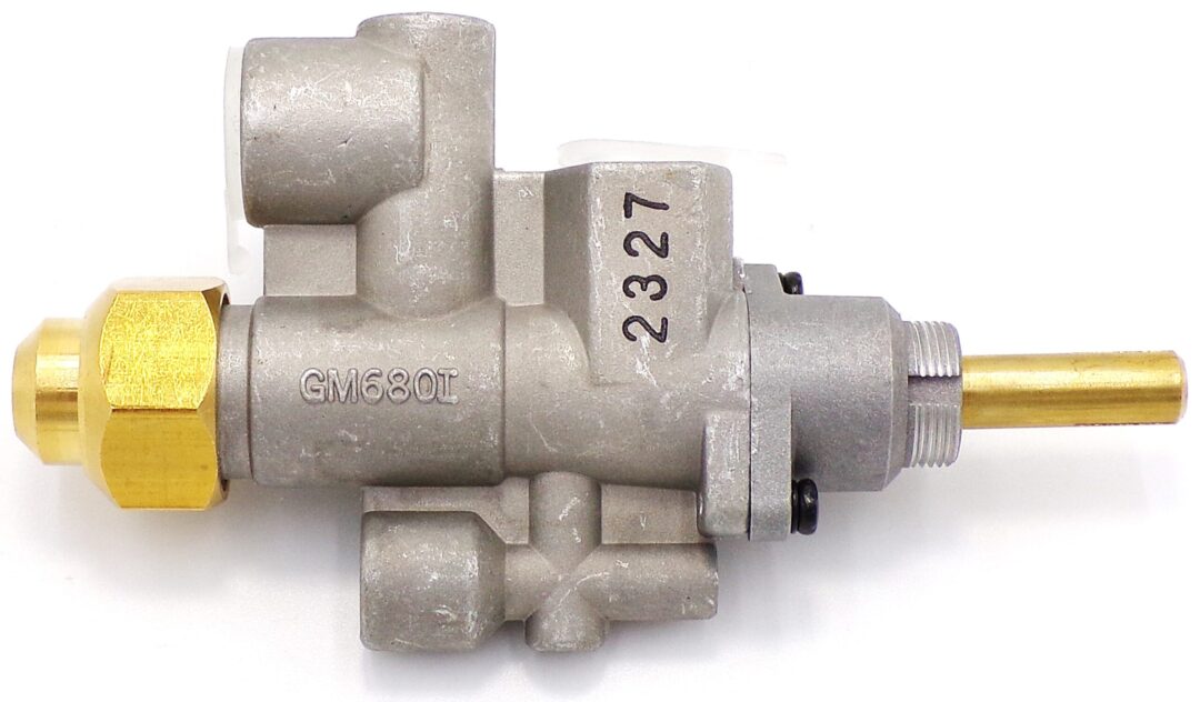 NBK-20911 MANUAL GAS VALVE, NAT/LP W/SOLENOID