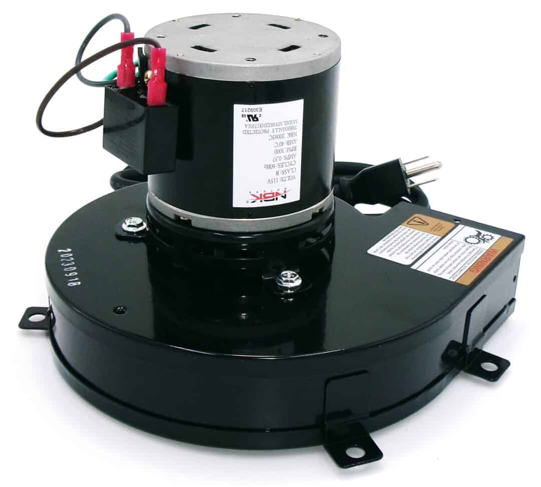 NBK-20065C BLOWER MOTOR 115V W/ 7 FT AC CORD & SCREEN