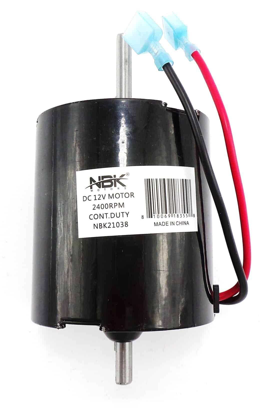 NBK-21038 MOTOR. 12VDC, 2400 RPM, 70W