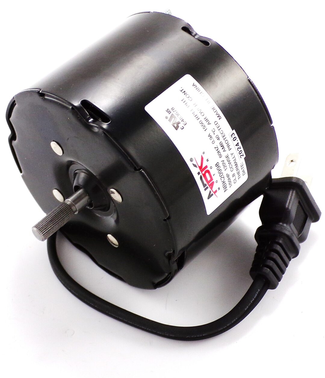 NBK-20998 FAN MOTOR 120V/60HZ - Image 2