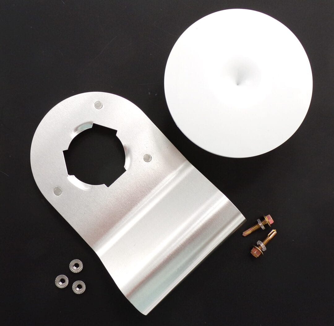 NBK-21034 BLOWER BRACKET WITH DEFLECTOR (ROUND)