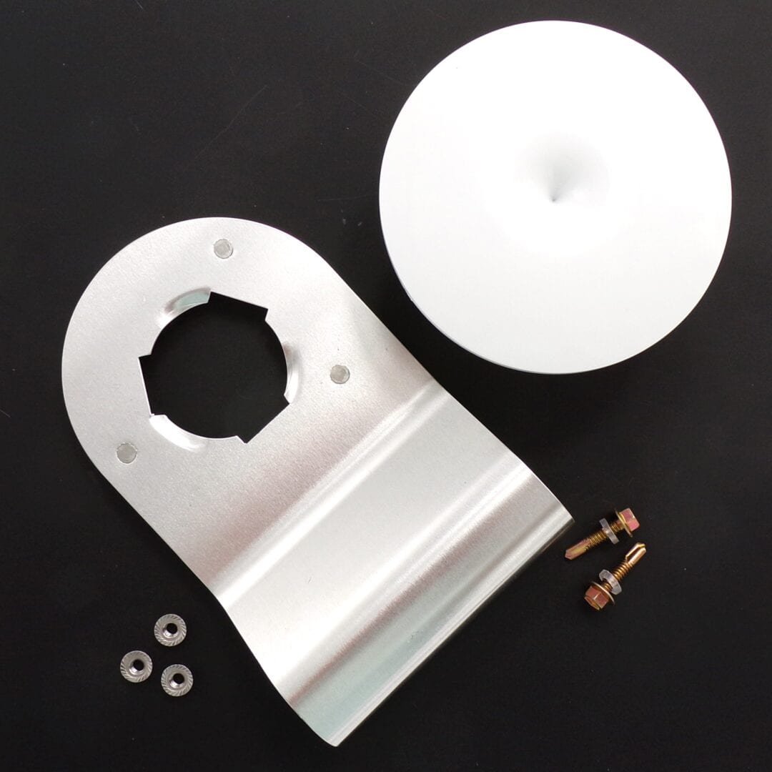 NBK-21034 BLOWER BRACKET WITH DEFLECTOR (ROUND)