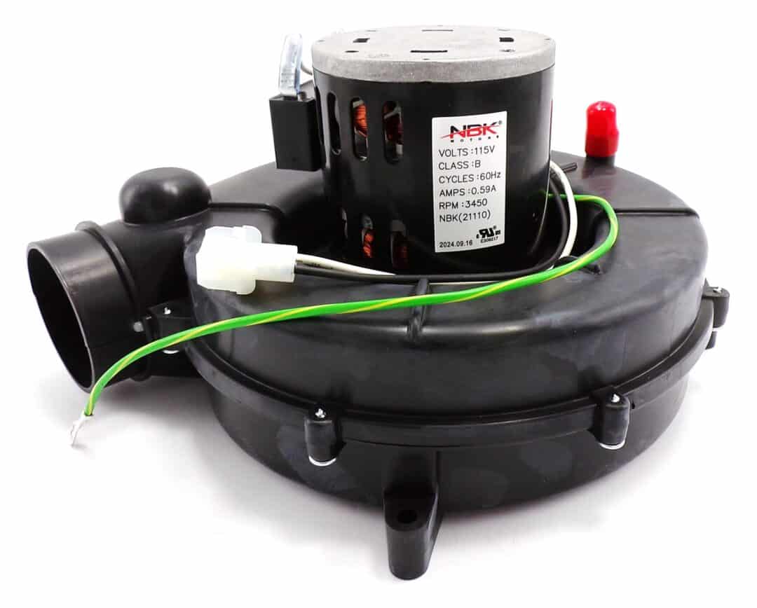 NBK-21110 INDUCER ASSEMBLY 115V, 1/15 HP, 3450 RPM