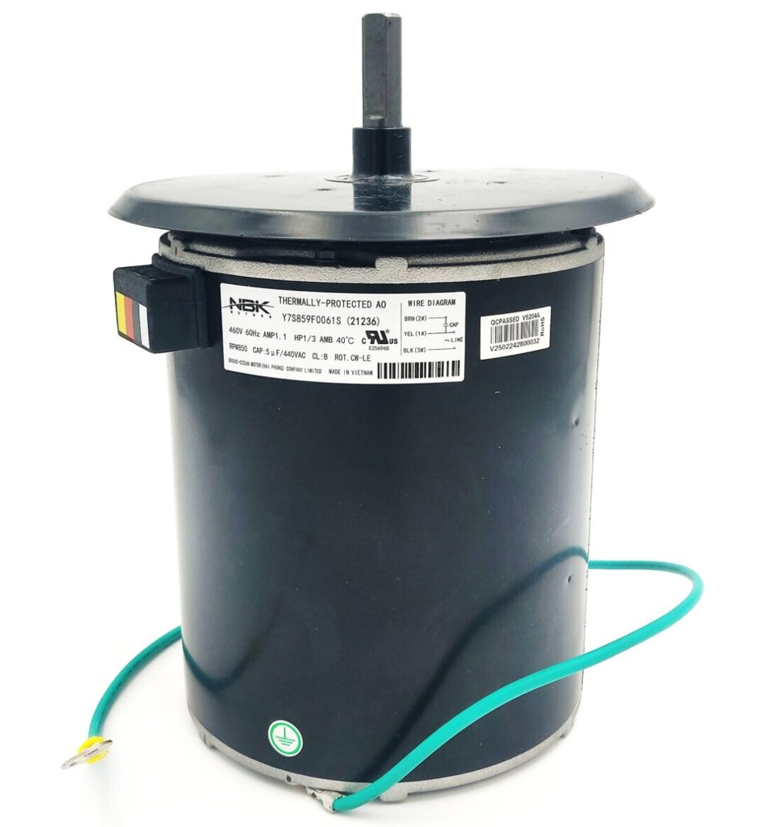 NBK-21236 CONDENSER MOTOR 1/3 HP 460V, CWLE