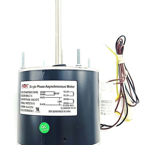 NBK-20040 CONDENSOR MOTOR 208-230V, 1/2 HP W/CAPACITOR