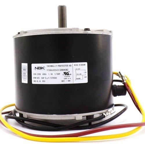 NBK-20043G CONDENSOR MOTOR 1/5 HP, 825 RPM, 208-230V