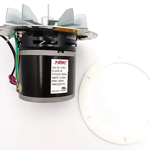 NBK-20137 BLOWER MOTOR, EXHAUST 115V, 60HZ, 3000 RPM, 0.29A