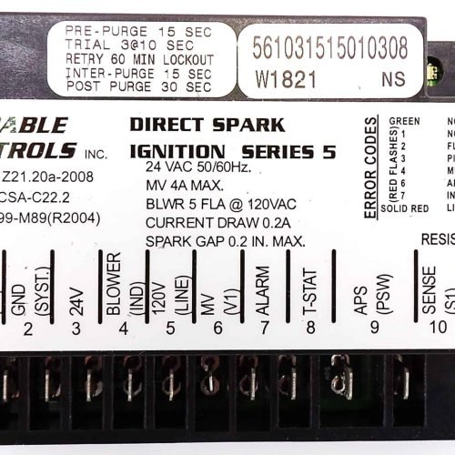 NBK-20262 IGNITION CONTROL – HEATCO