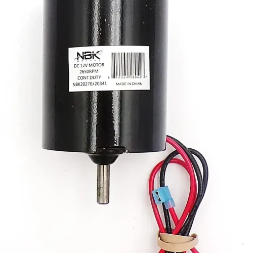 NBK-20270K – MOTOR. 12VDC, 2650 RPM KIT-BOXED