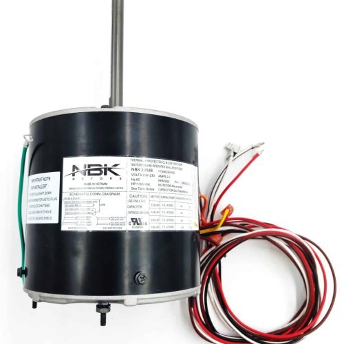 NBK-20588 CONDENSER MOTOR 208-230V, 825 RPM, 1/6-1/3 HP 5464H