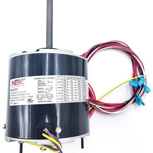 NBK-20591 CONDENSER MOTOR 208-230V, 825 RPM, 1/3-1/6 HP