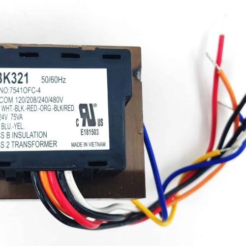 NBK-20606 TRANSFORMER 75VA-120/208/240/480V-24V