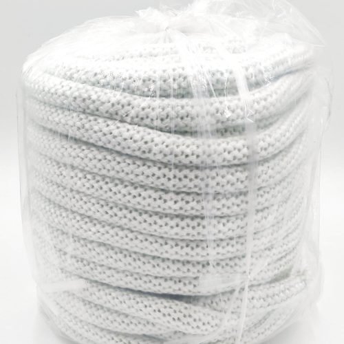 NBK-20814 FIBERGLASS ROPE GASKET, WHITE 1 INCH WIDE