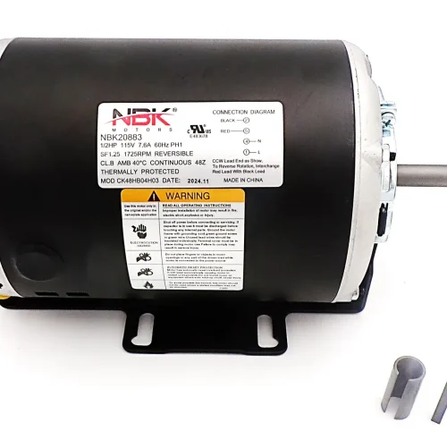 NBK-20883 FAN MOTOR (SELF COOLED) 115V, 1/2HP, 1725 RPM