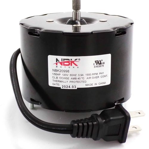 NBK-20998 FAN MOTOR 120V/60HZ