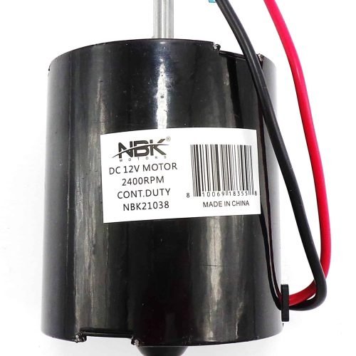 NBK-21038 MOTOR. 12VDC, 2400 RPM, 70W