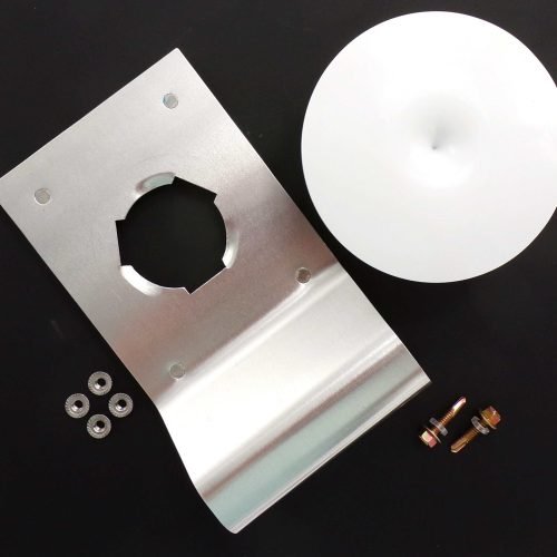 NBK-21043 BLOWER BRACKET WITH DEFLECTOR (SQUARE)